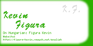 kevin figura business card